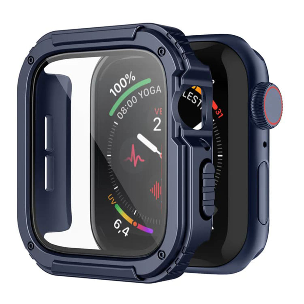 Husa Lito Armor 360 pentru Apple Watch 38mm Series, Albastra