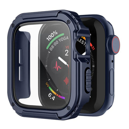 Husa Lito Armor 360 pentru Apple Watch 38mm Series, Albastra