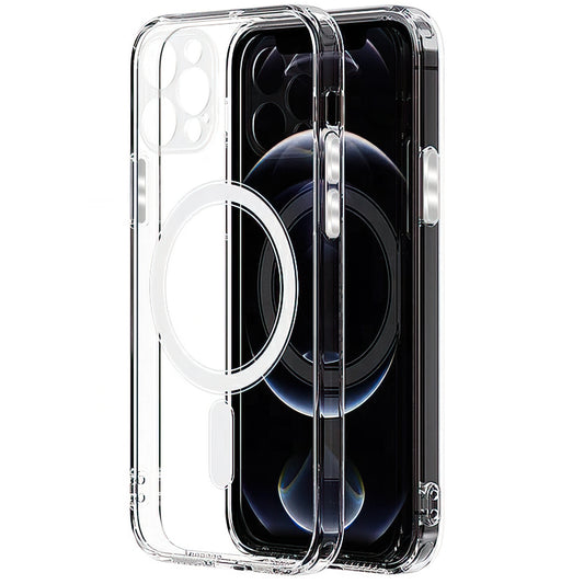Husa MagSafe pentru Apple iPhone 12, OEM, Transparenta