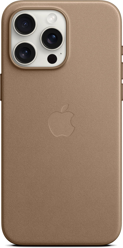 Husa MagSafe pentru Apple iPhone 15 Pro Max, FineWoven, Maro MT4W3ZM/A