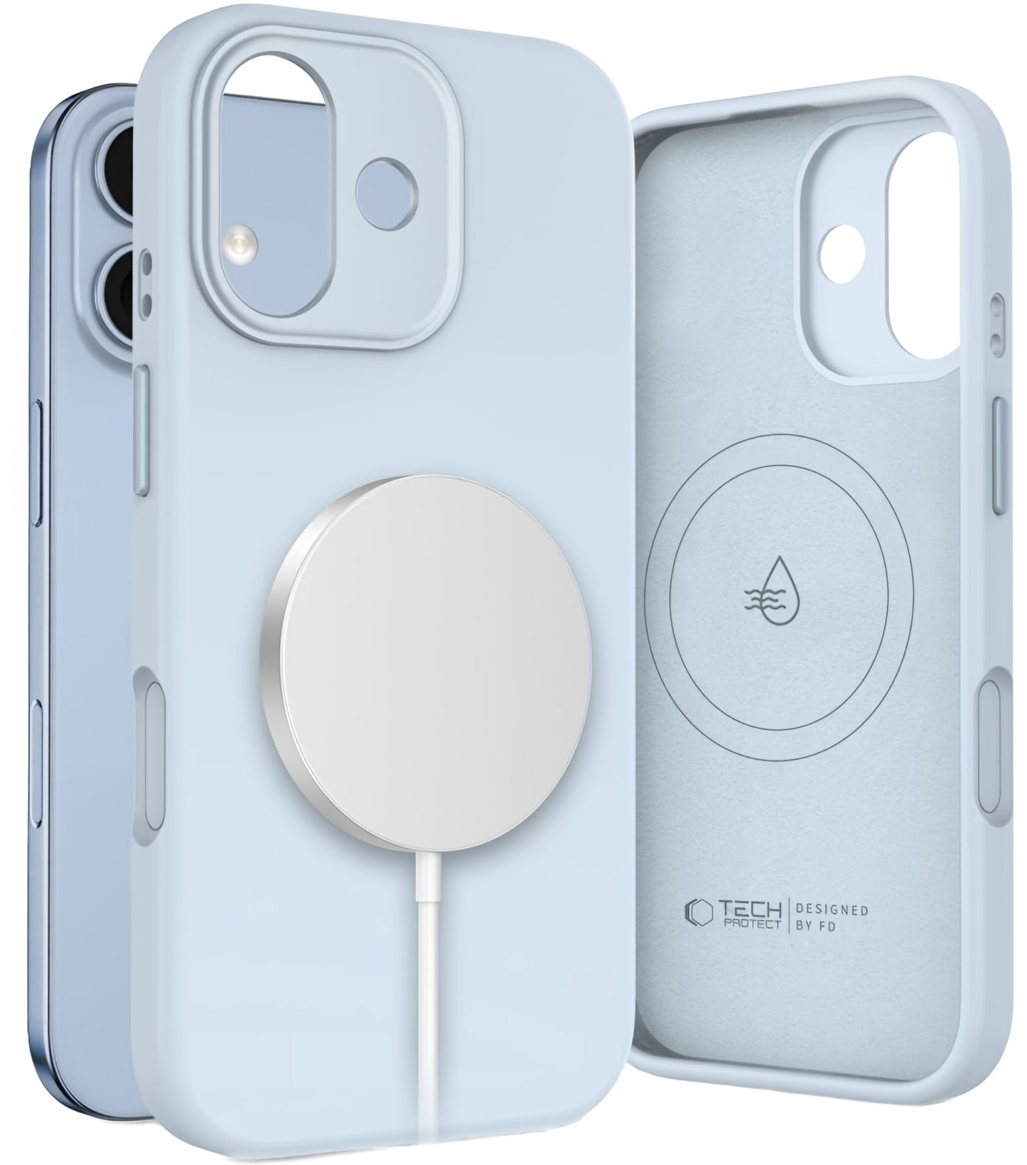 Husa MagSafe pentru Apple iPhone 17, Tech-Protect, Uniq, Albastra