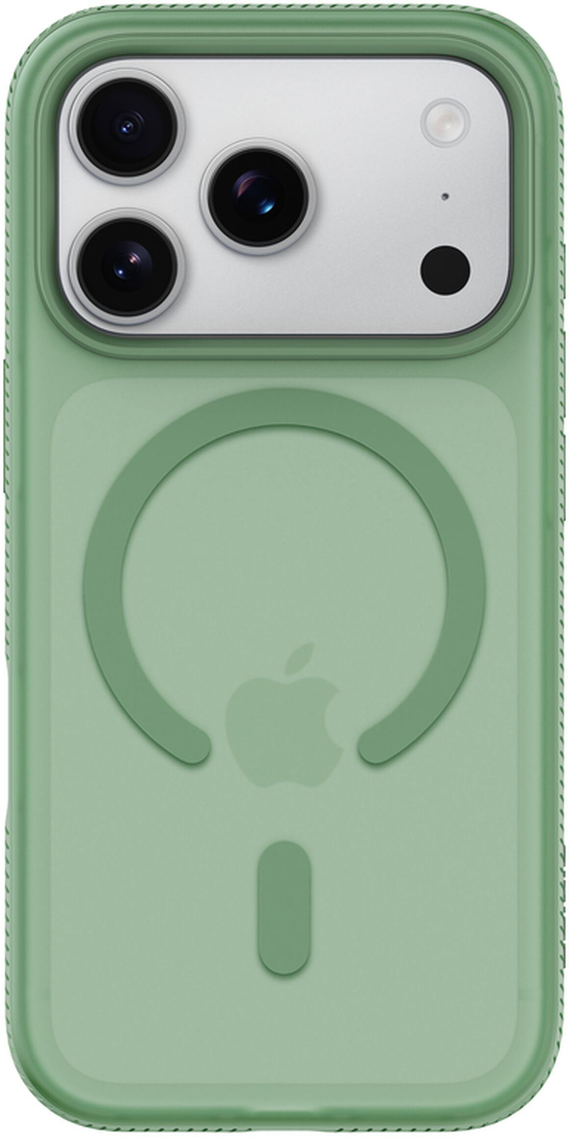 Husa MagSafe pentru Apple iPhone 17 Pro, Belkin, SheerForce Grip, Verde MSA035hqSE