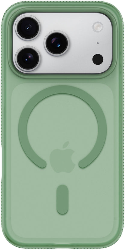 Husa MagSafe pentru Apple iPhone 17 Pro, Belkin, SheerForce Grip, Verde MSA035hqSE