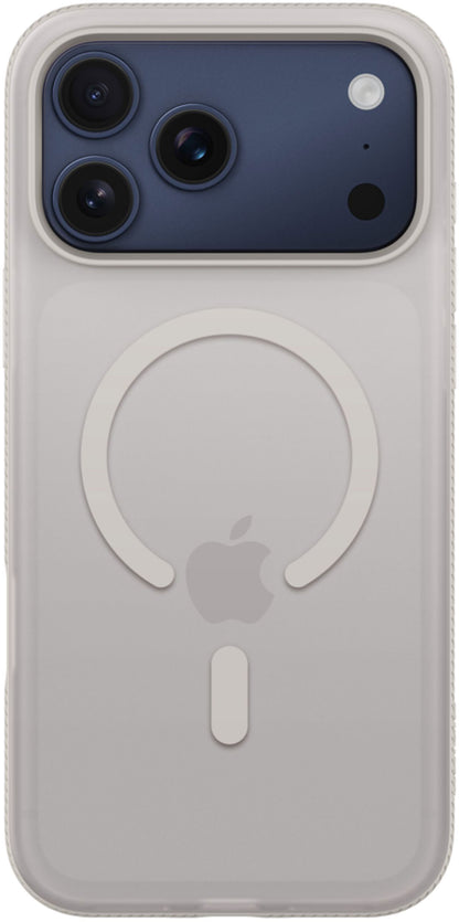Husa MagSafe pentru Apple iPhone 17 Pro Max, Belkin, SheerForce Grip, Bej MSA036hqSA