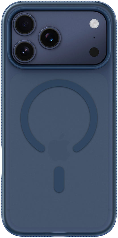 Husa MagSafe pentru Apple iPhone 17 Pro Max, Belkin, SheerForce Grip, Bleumarin MSA036hqNY