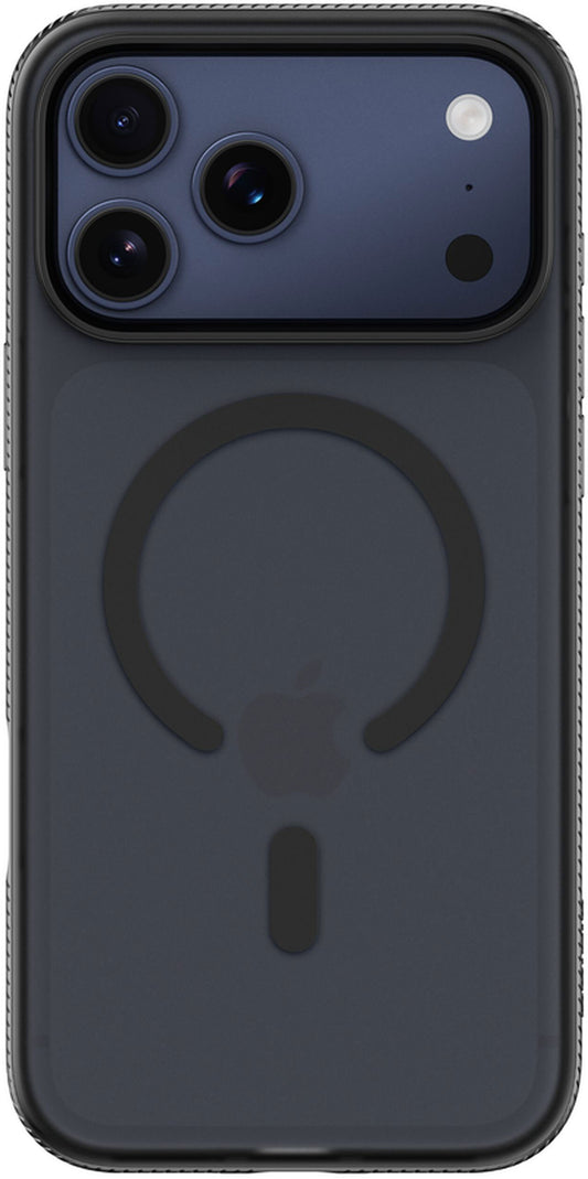 Husa MagSafe pentru Apple iPhone 17 Pro Max, Belkin, SheerForce Grip, Neagra MSA036hqBK