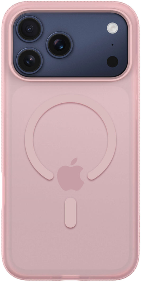 Husa MagSafe pentru Apple iPhone 17 Pro Max, Belkin, SheerForce Grip, Roz MSA036hqPK