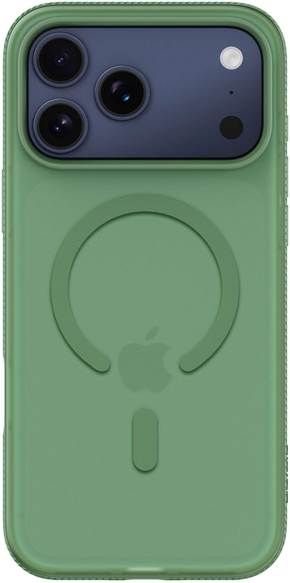 Husa MagSafe pentru Apple iPhone 17 Pro Max, Belkin, SheerForce Grip, Verde MSA036hqSE