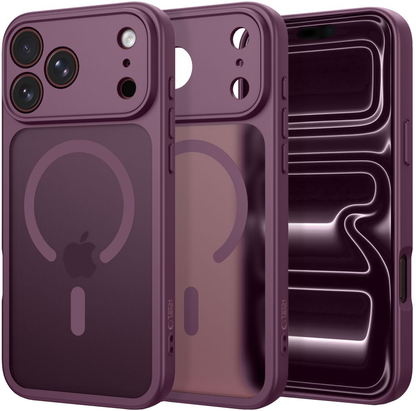 Husa MagSafe pentru Apple iPhone 18 Pro Max / 17 Pro Max, Tech-Protect, BasicMag, Visinie Mata