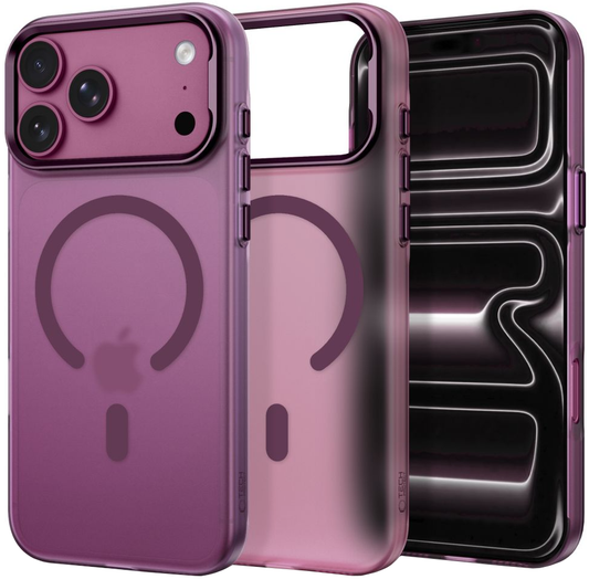 Husa MagSafe pentru Apple iPhone 18 Pro / 17 Pro, Tech-Protect, MagZero, Visinie Mata