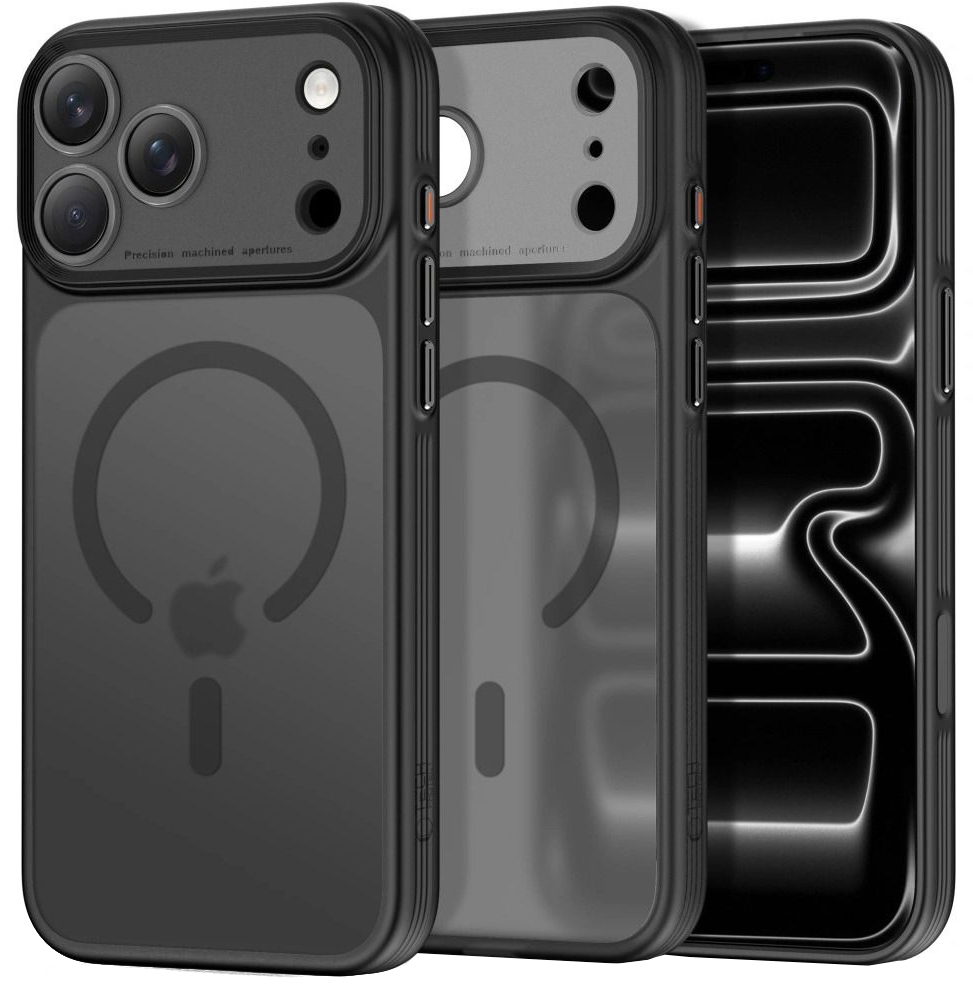 Husa MagSafe pentru Apple iPhone 18 Pro Max / 17 Pro Max, Tech-Protect, MagPrime CC, Neagra Mata