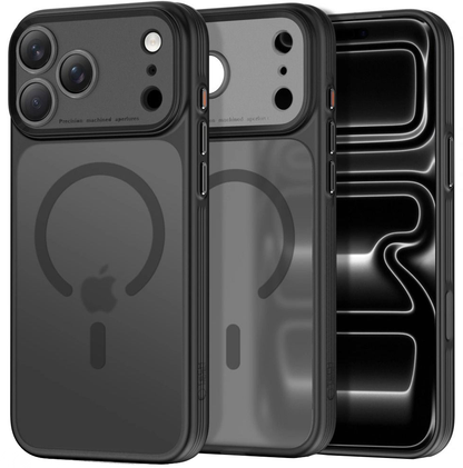 Husa MagSafe pentru Apple iPhone 18 Pro Max / 17 Pro Max, Tech-Protect, MagPrime CC, Neagra Mata