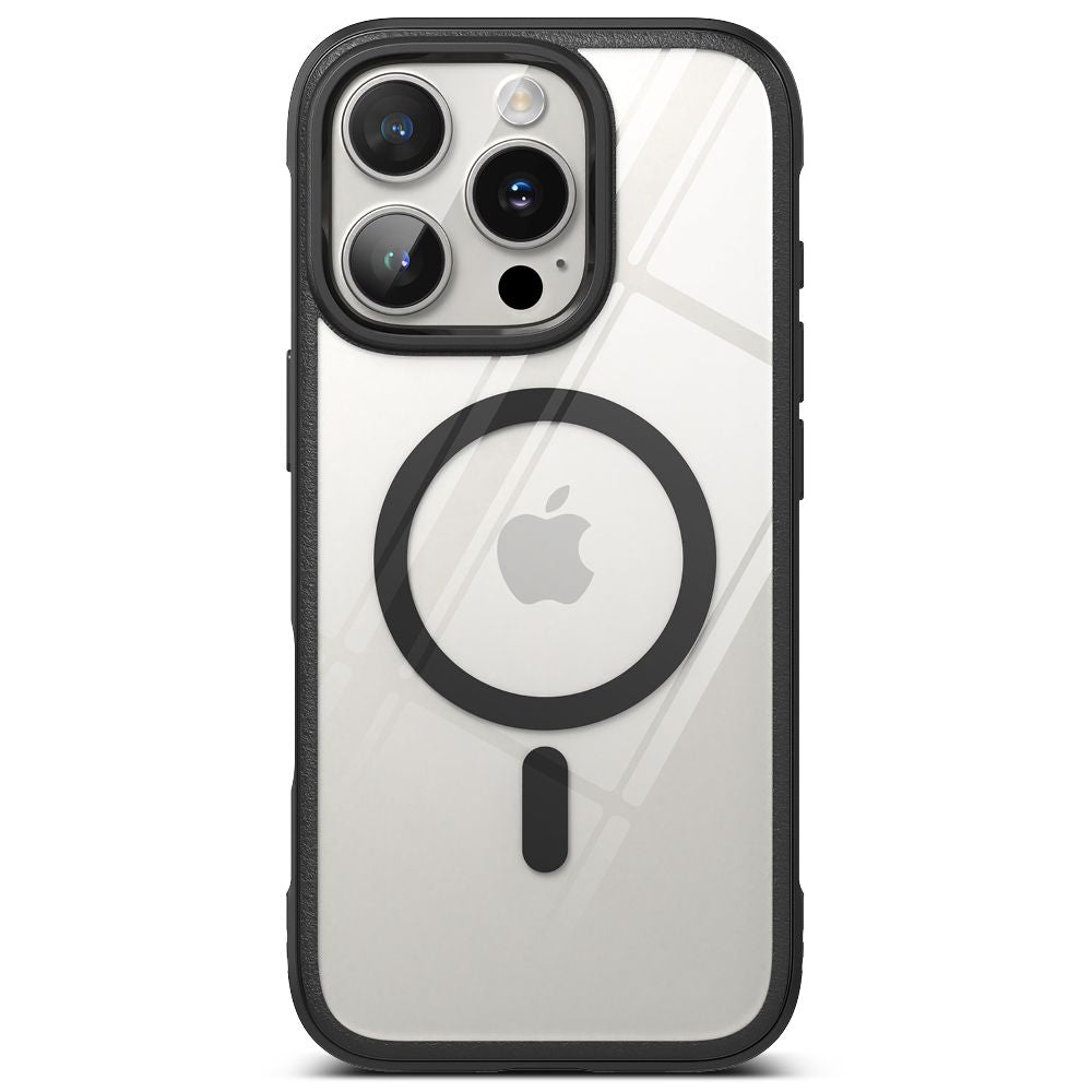 Husa MagSafe pentru Apple iPhone 16 Pro Max, Ringke, Fusion Bold, Neagra
