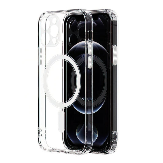 Husa MagSafe pentru Apple iPhone 16 Pro, OEM, Clear with Camera Protection, Transparenta