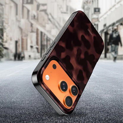 Husa MagSafe pentru Apple iPhone 17 Pro Max, Tech-Protect, Lamano Panther, Neagra