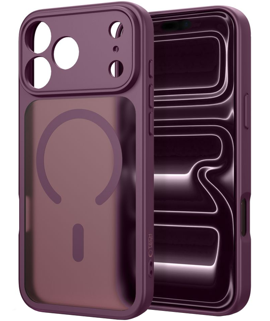 Husa MagSafe pentru Apple iPhone 18 Pro Max / 17 Pro Max, Tech-Protect, BasicMag, Visinie Mata