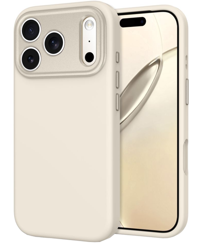 Husa MagSafe pentru Apple iPhone 18 Pro / 17 Pro, Tech-Protect, Uniq CC, Bej