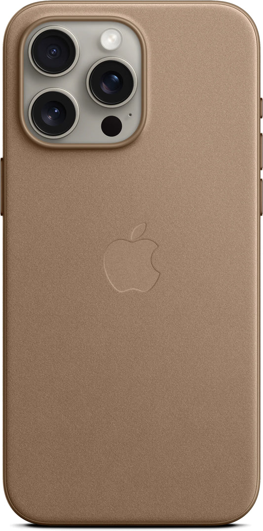 Husa MagSafe pentru Apple iPhone 15 Pro Max, FineWoven, Maro MT4W3ZM/A