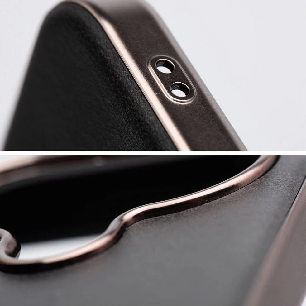 Husa MagSafe pentru Apple iPhone 16 Pro, OEM, Gentleman Mag, Neagra