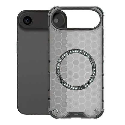 Husa MagSafe pentru Apple iPhone 17 Air, Techsuit, HoneyComb Shield, Neagra