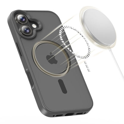 Husa MagSafe pentru Apple iPhone 17, Tech-Protect, Magmat, Gri Mata