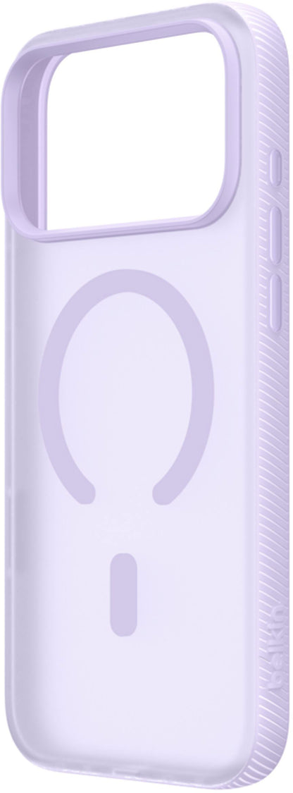 Husa MagSafe pentru Apple iPhone 17 Pro, Belkin, SheerForce Grip, Violet MSA035hqLV