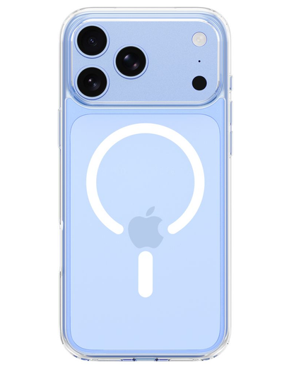 Husa MagSafe pentru Apple iPhone 18 Pro / 17 Pro, Tech-Protect, Flexair Hybrid, Transparenta
