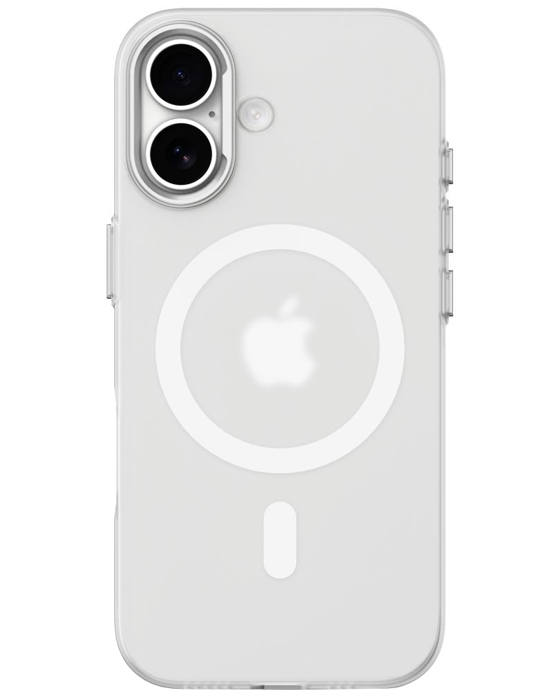 Husa MagSafe pentru Apple iPhone 17, Tech-Protect, MagZero, Alba Mata