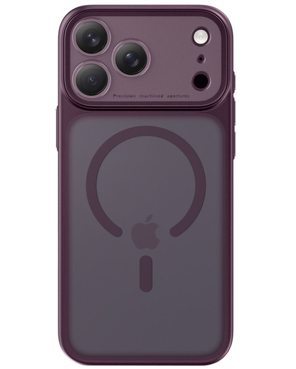 Husa MagSafe pentru Apple iPhone 18 Pro / 17 Pro, Tech-Protect, MagPeak CC, Visinie Mata