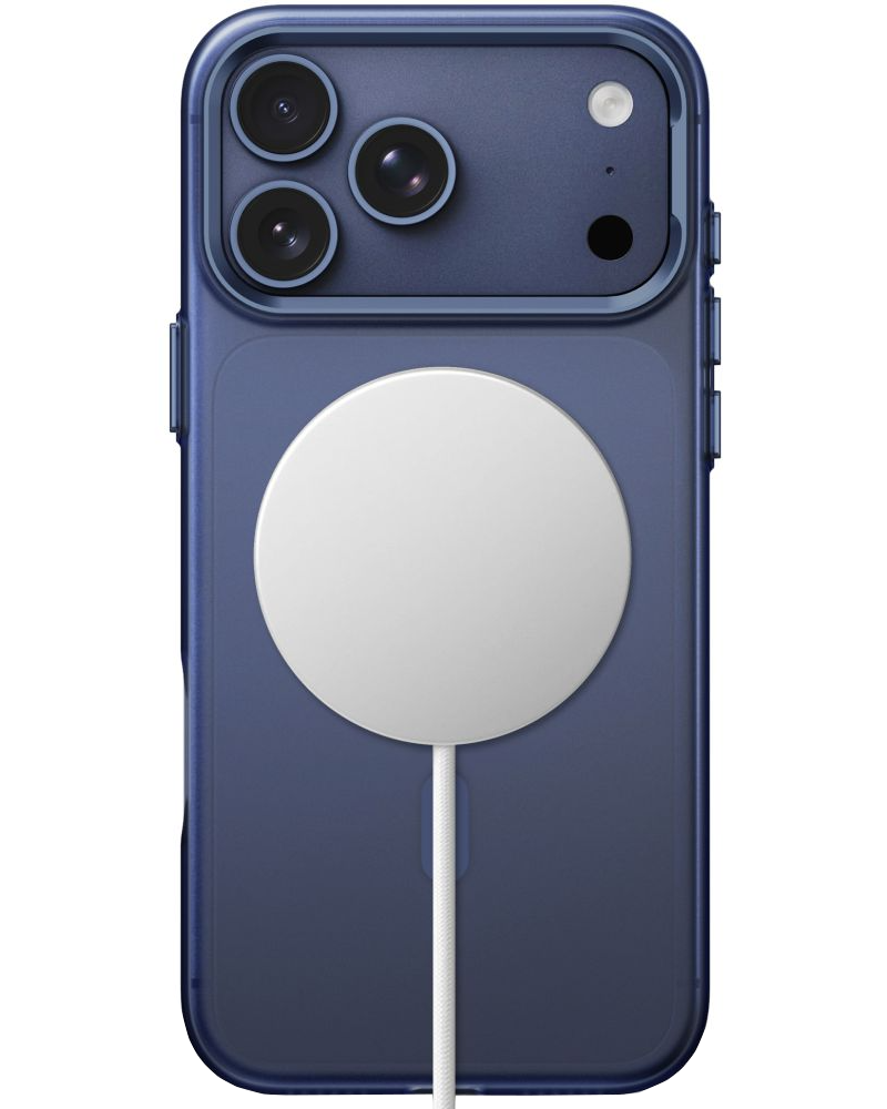 Husa MagSafe pentru Apple iPhone 18 Pro / 17 Pro, Tech-Protect, MagZero, Bleumarin Mata