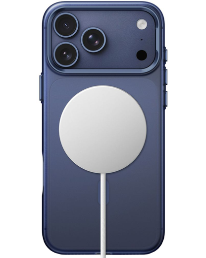 Husa MagSafe pentru Apple iPhone 18 Pro / 17 Pro, Tech-Protect, MagZero, Bleumarin Mata