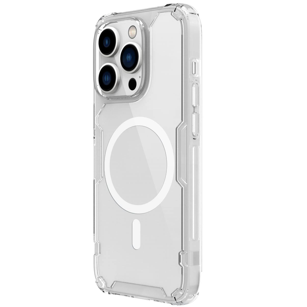 Husa MagSafe pentru Apple iPhone 16, Nillkin, Nature Pro, Transparenta