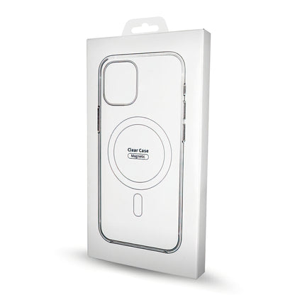 Husa MagSafe pentru Apple iPhone 16 Pro, OEM, Clear with Camera Protection, Transparenta