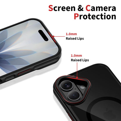 Husa MagSafe pentru Apple iPhone 17, Tech-Protect, Maghybrid, Neagra