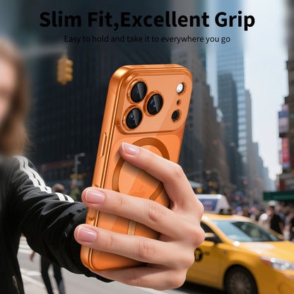 Husa MagSafe pentru Apple iPhone 17 Pro Max, Tech-Protect, Magflex, Portocalie