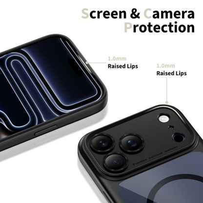 Husa MagSafe pentru Apple iPhone 17 Pro, Tech-Protect, MagPeak, Bleumarin