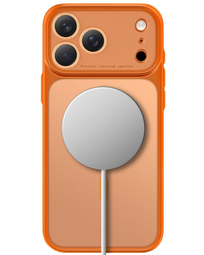 Husa MagSafe pentru Apple iPhone 18 Pro Max / 17 Pro Max, Tech-Protect, MagPrime CC, Portocalie Mata