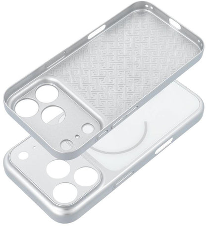 Husa MagSafe pentru Apple iPhone 18 Pro / 17 Pro, OEM, Make 18, Argintie