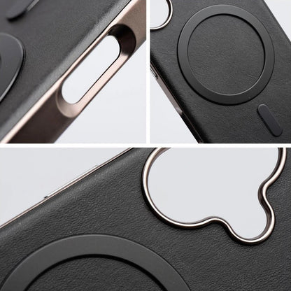 Husa MagSafe pentru Apple iPhone 16 Pro, OEM, Gentleman Mag, Neagra