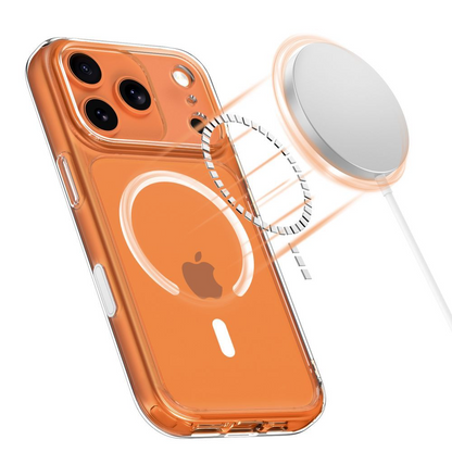 Husa MagSafe pentru Apple iPhone 17 Pro Max, Tech-Protect, MagPeak, Transparenta