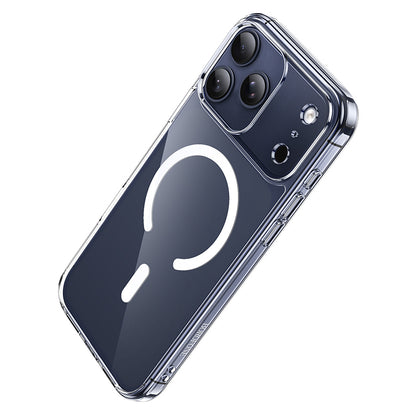Husa MagSafe pentru Apple iPhone 17 Pro Max, Borofone, BI5 Ice Shield, Transparenta