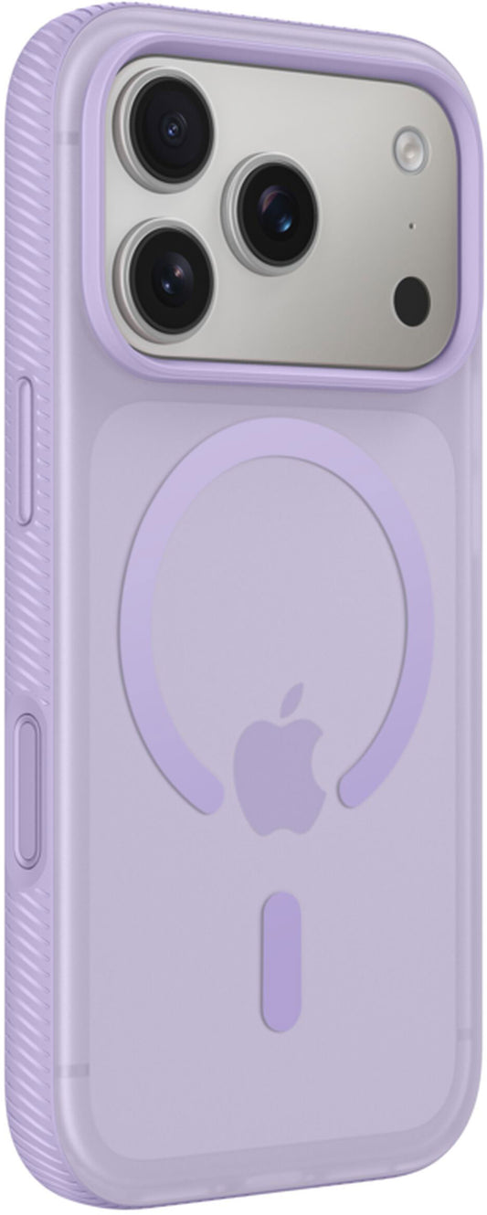 Husa MagSafe pentru Apple iPhone 17 Pro, Belkin, SheerForce Grip, Violet MSA035hqLV