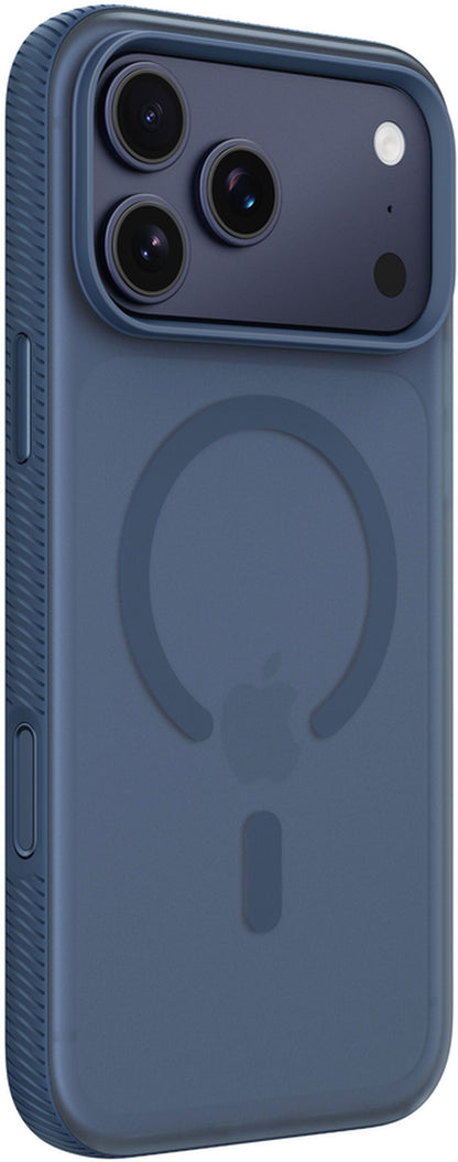 Husa MagSafe pentru Apple iPhone 17 Pro Max, Belkin, SheerForce Grip, Bleumarin MSA036hqNY