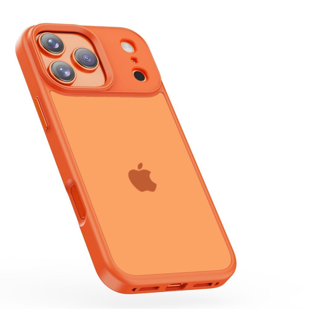 Husa pentru Apple iPhone 17 Pro, Tech-Protect, Magmat, Portocalie Mata