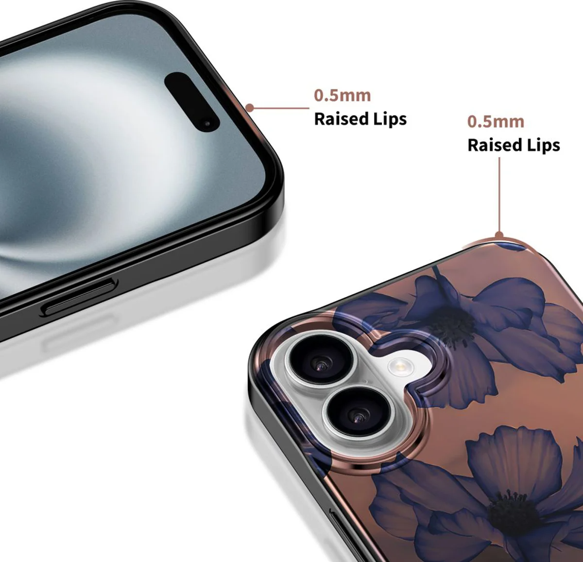 Husa MagSafe pentru Apple iPhone 16, Tech-Protect, Lamano Velvet Night, Neagra