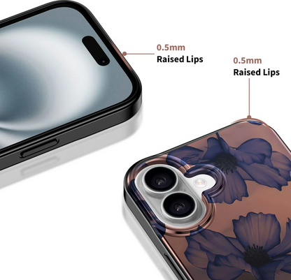 Husa MagSafe pentru Apple iPhone 16, Tech-Protect, Lamano Velvet Night, Neagra