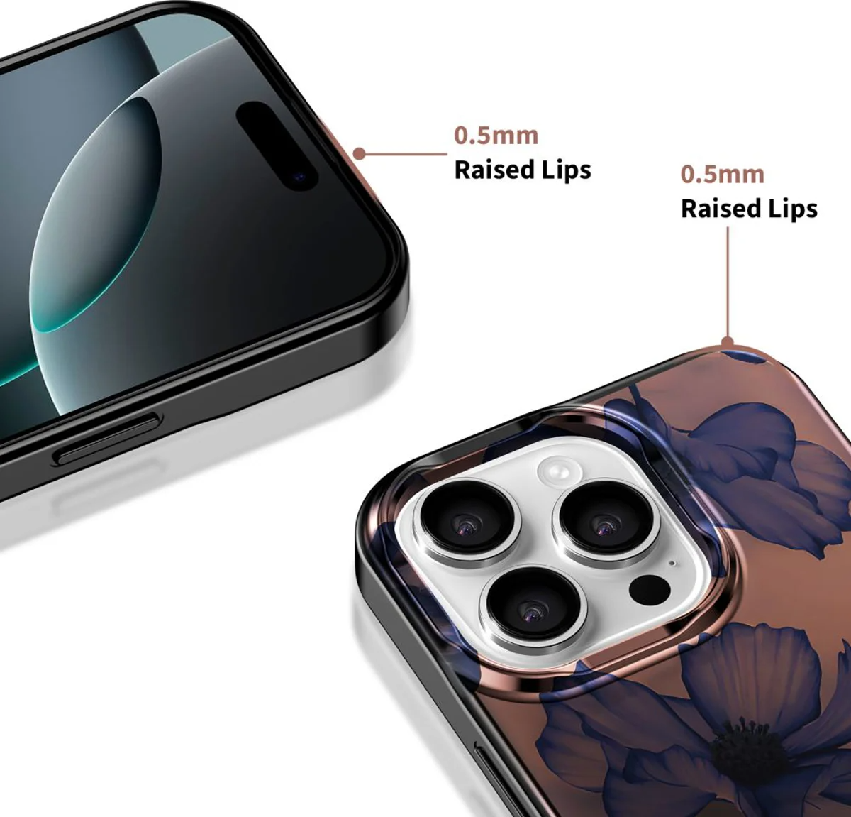 Husa MagSafe pentru Apple iPhone 16 Pro Max, Tech-Protect, Lamano Velvet Night, Neagra