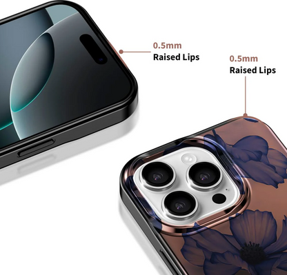 Husa MagSafe pentru Apple iPhone 16 Pro Max, Tech-Protect, Lamano Velvet Night, Neagra