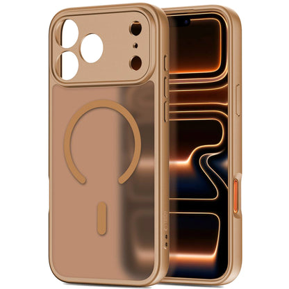 Husa MagSafe pentru Apple iPhone 17 Pro Max, Tech-Protect, BasicMag, Maro Mata