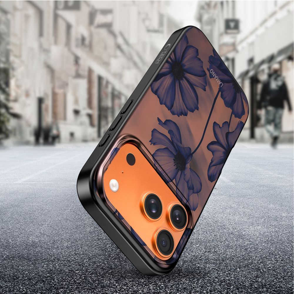 Husa MagSafe pentru Apple iPhone 17 Pro Max, Tech-Protect, Lamano Velvet Night, Neagra